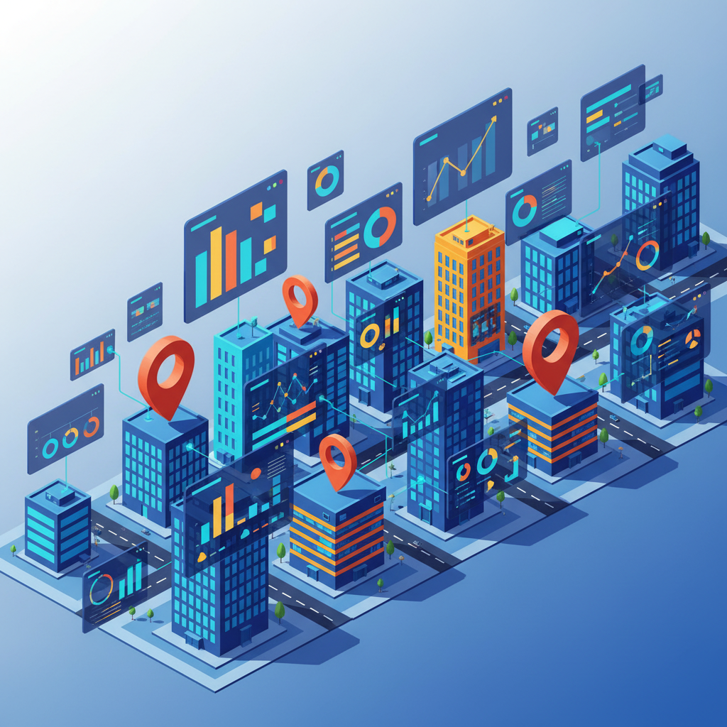Switch between multiple workplaces to view analytics