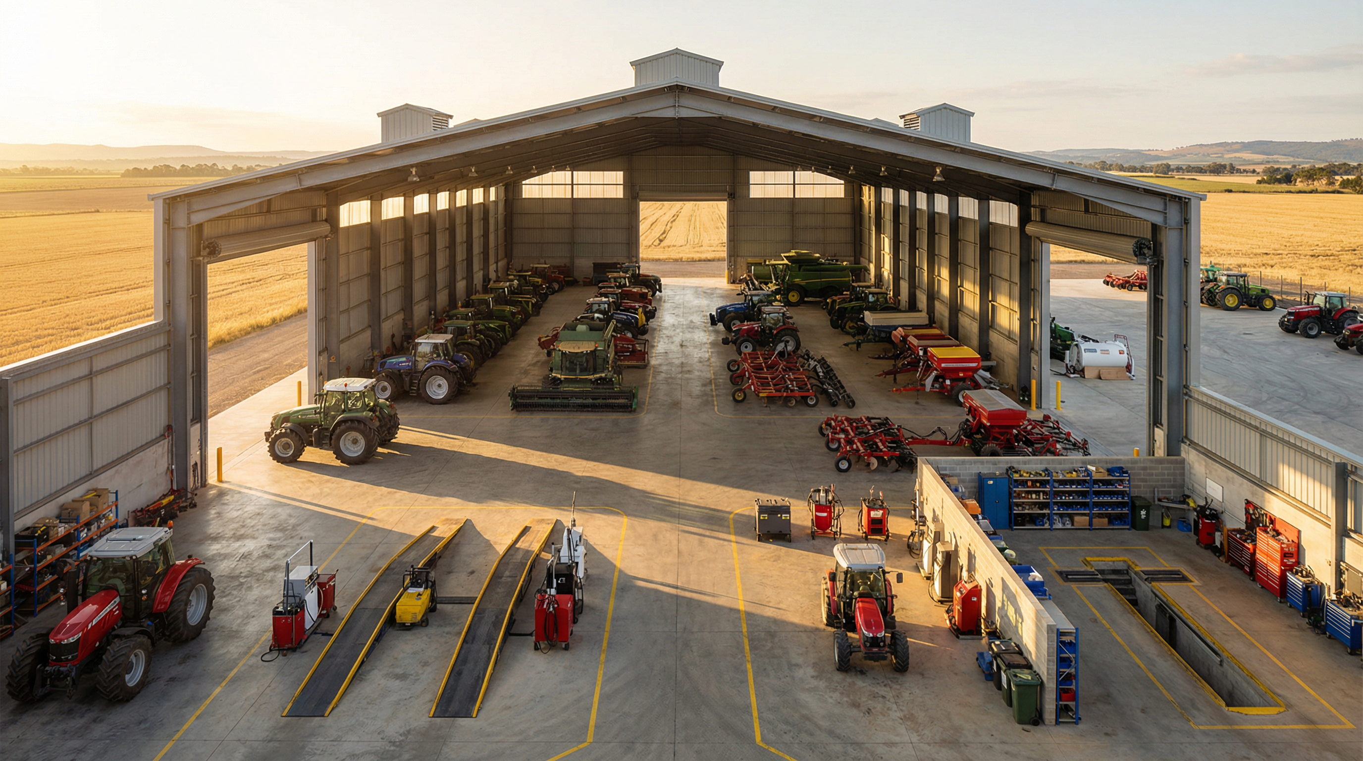 Farm Equipment Warehouses